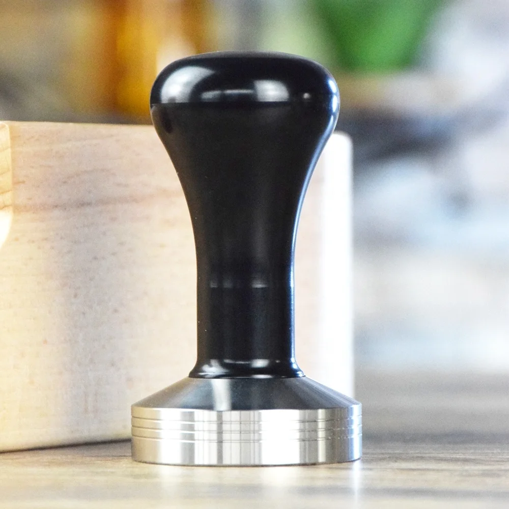 51/53/58MM Coffee Tamper with Stainless Steel Base & Aluminum Handle Coffee Press Tool Espresso Tamper