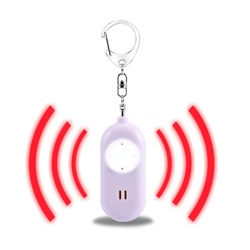 Запатентованная сирена сигнализация 130 дБ брелок Личная сигнализация с фонариком для пожилых людей