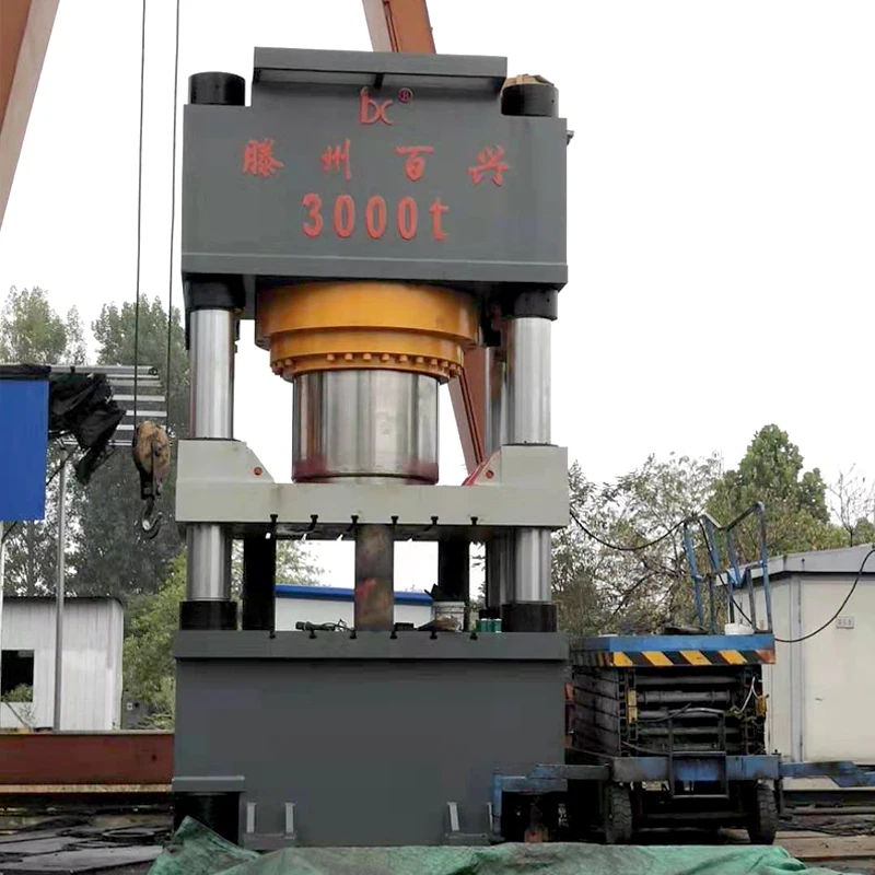 3000 tons Metal powder forming hot forging machine  four columns hydraulic press machine
