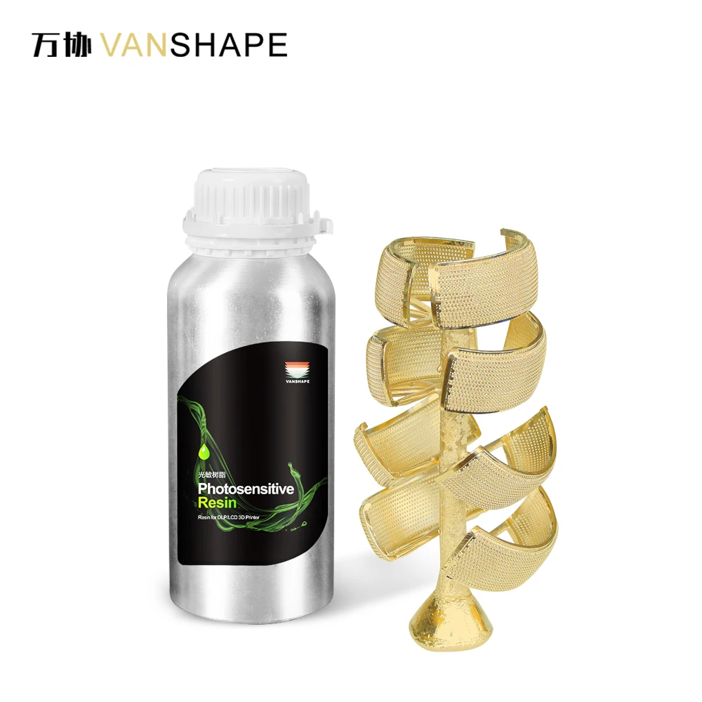  Фоточувствительная Смола Vanshape 250 г DLP 3D принтер смола прозрачная для дизайна ювелирных
