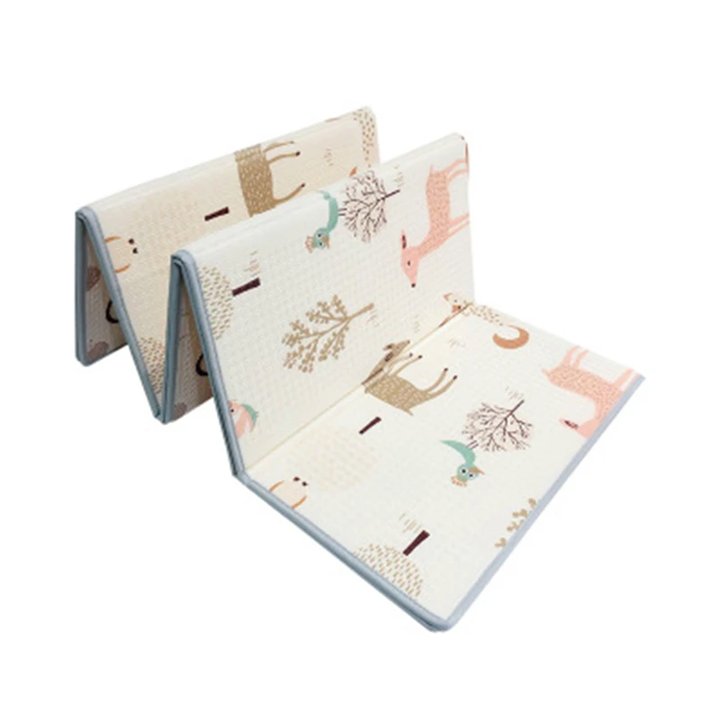 
Non-toxic educational XPE indoor baby crawling play gym nap mat 