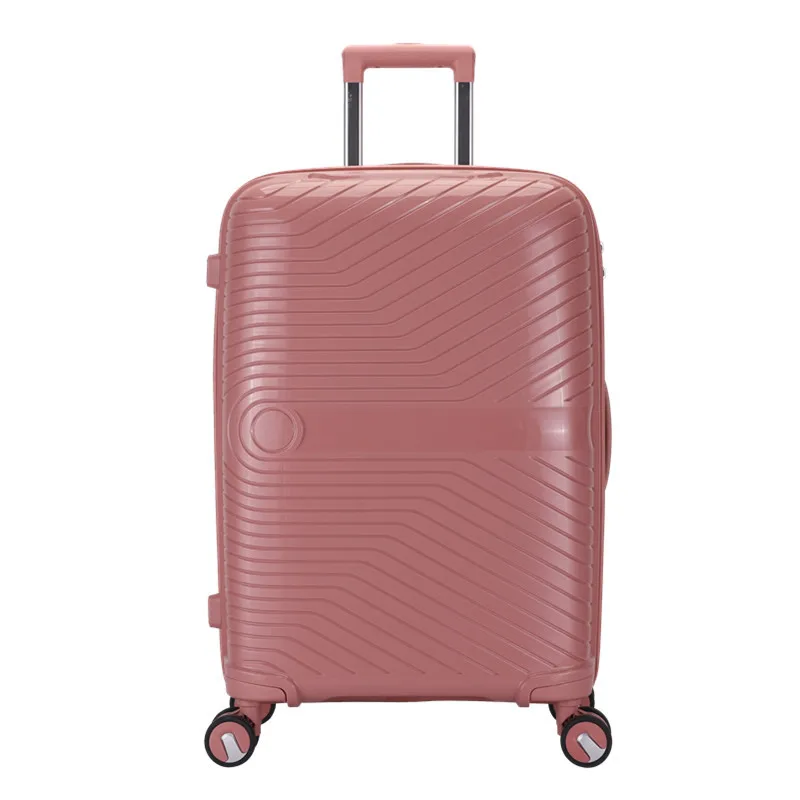 2023 new design hot sale good 100% new PP luggage set 20 universal wheel anti-scratch and wear-resistant