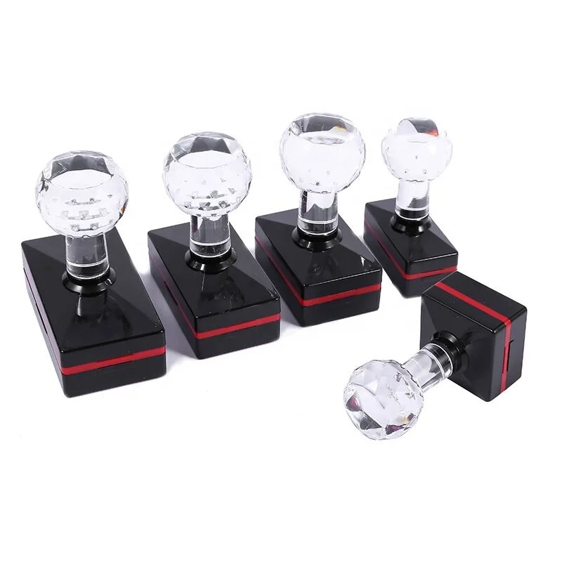 Round 40mm Flash Stamp Raw Material self inking stamp material received stamp