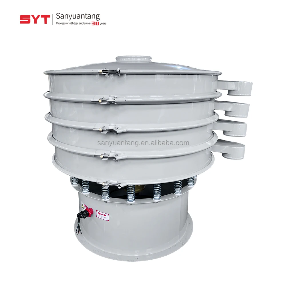 Kaolin Vibrating Screen Black Fly Farming Sieving Machine Sieve Shaking Sifter