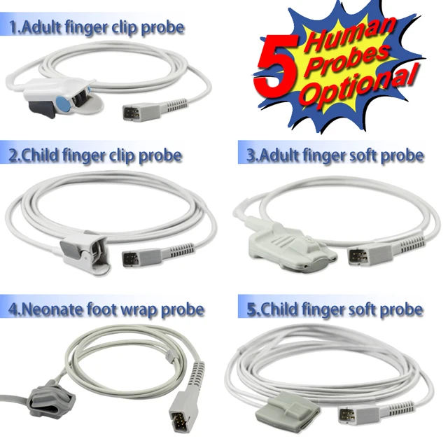 CE high quality portable touch screen multi-parameter monitor handheld pulse oximeter for hospital ICU