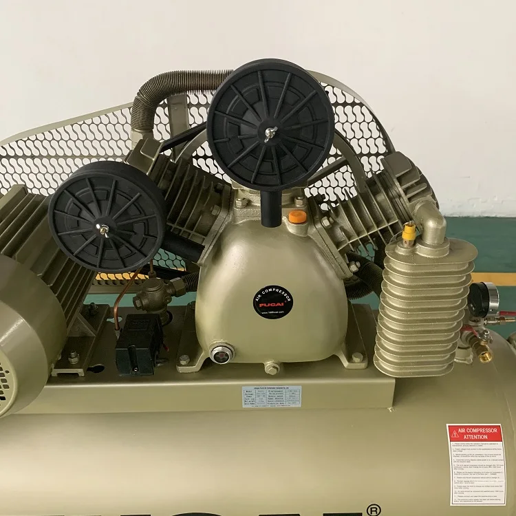 FUCAI 3 кВт 4 л.с. 12 бар 100 л бак поршневой воздушный компрессор 300 мини