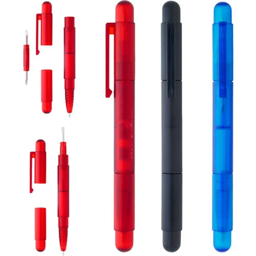 
Custom Logo 5-In-1 Precision Screwdriver Pen Pocket Screwdriver Pen 
