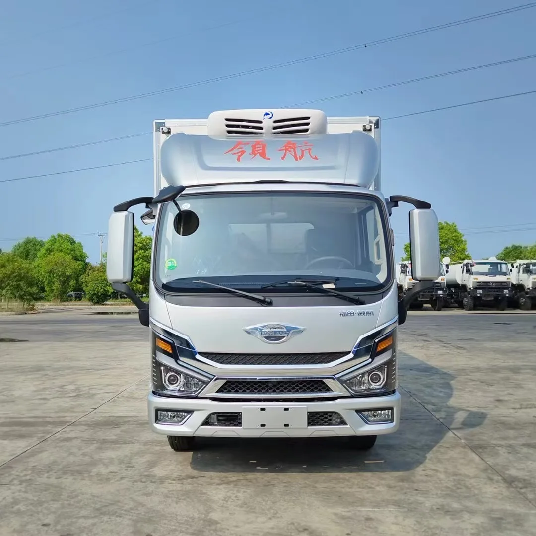 High Quality FOTON LINGHANG 5 Tons 4*2 LHD/RHD Refrigerator Truck
