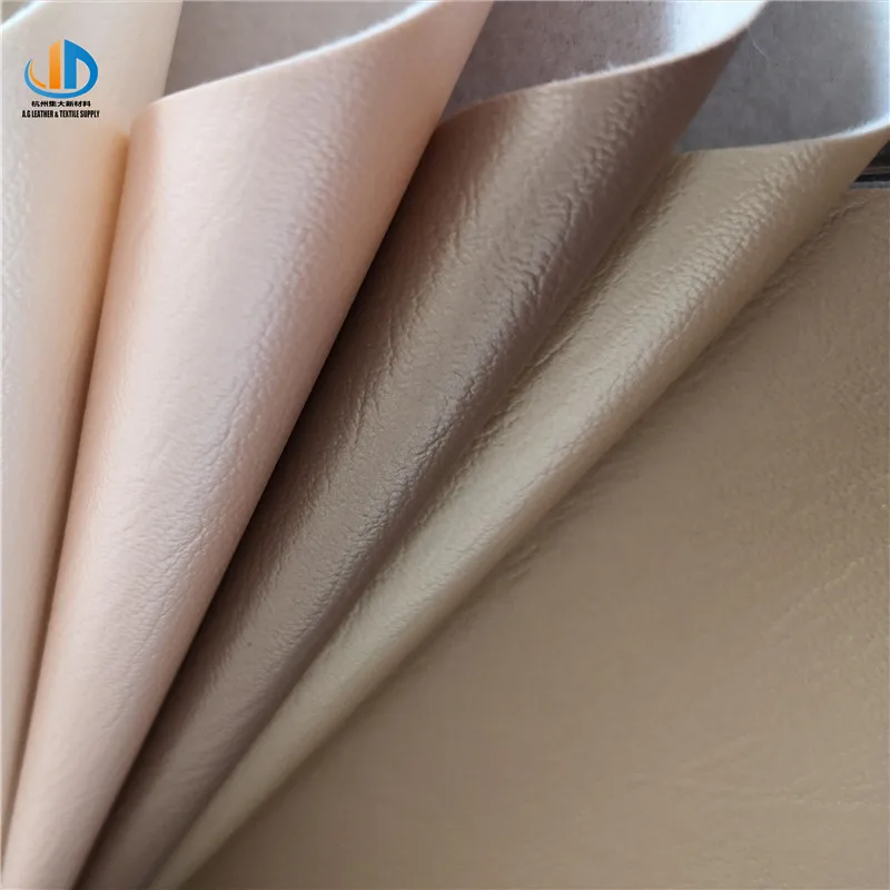 Hot selling fabric auto upholstery embossed faux leather for sofa