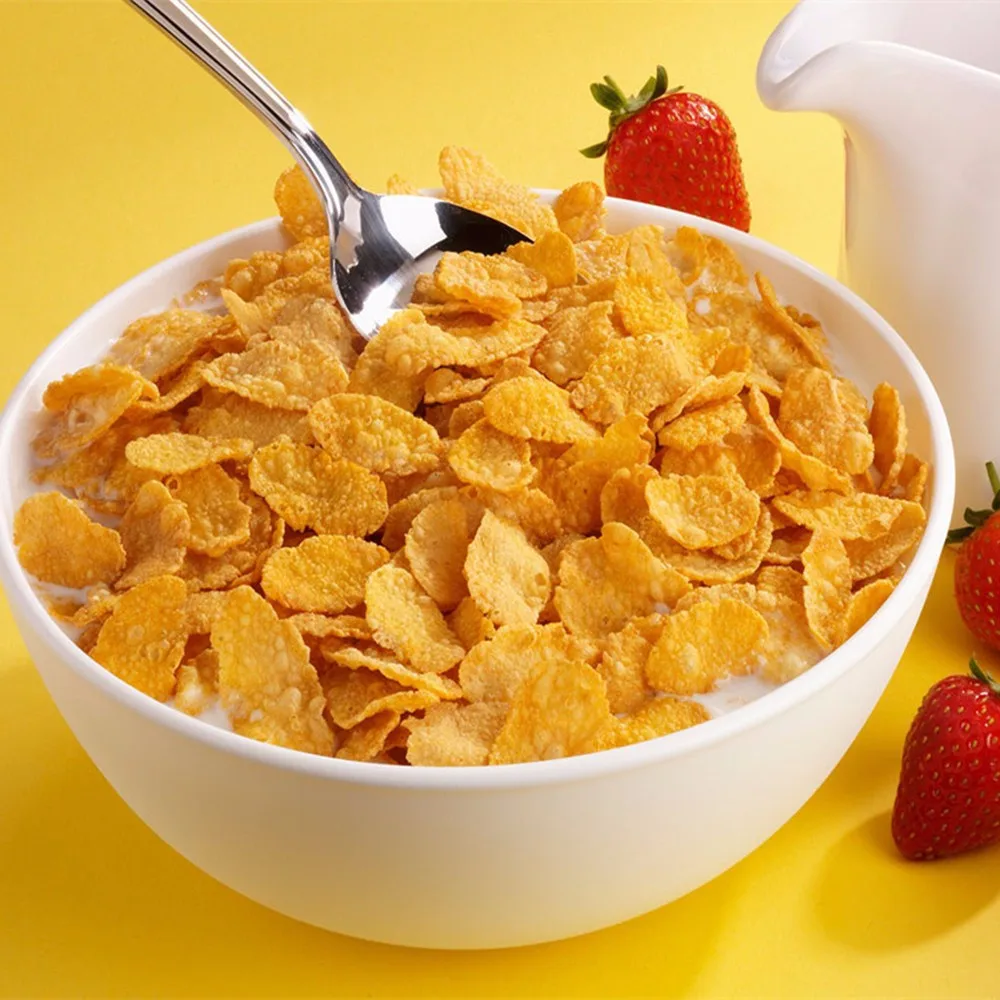 Hot sale breakfast cereal machine  Corn Flakes Making Machine Production Machinery For Small Business