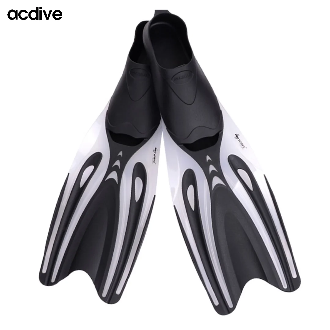 Adult Professional TPR Swimming Diving Frog Flippers Rubber Silicone Free Floating High Toughness Fins