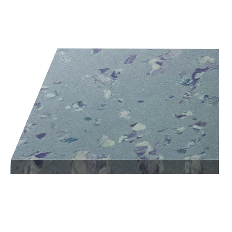 New style flame-retardant wear-resistant homogeneous vinyl flooring rolls workshop floor