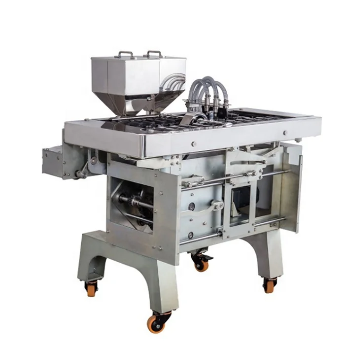Commercial semi-automatic mini walnut cake making machine