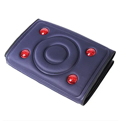 Electric Vibrating Massage Mattress Bed Cushion Body Pad Heat Therapy Infrared