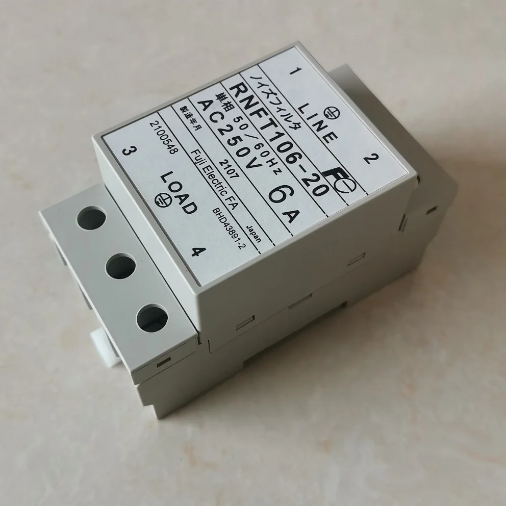 Подавление шума сетевой фильтр RNFT106-20 AC250V 6A FUJI электрического