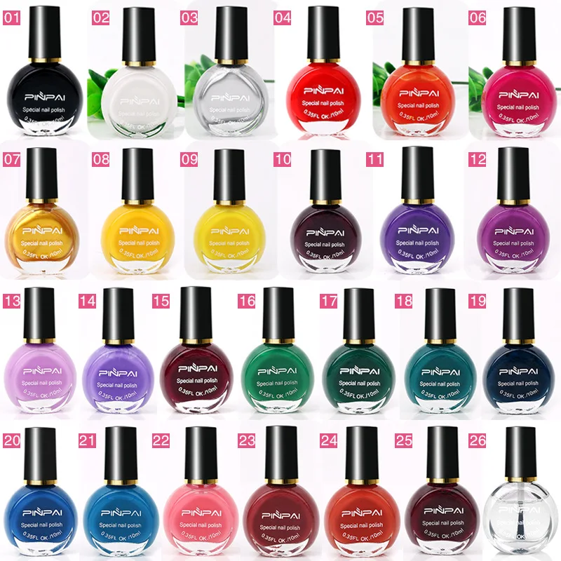 Custom Color Set Nail Gel Polish Halal Nail Plate Printing Varnish Stamping Gel Nail Art Manicure Stamping Gel Polish