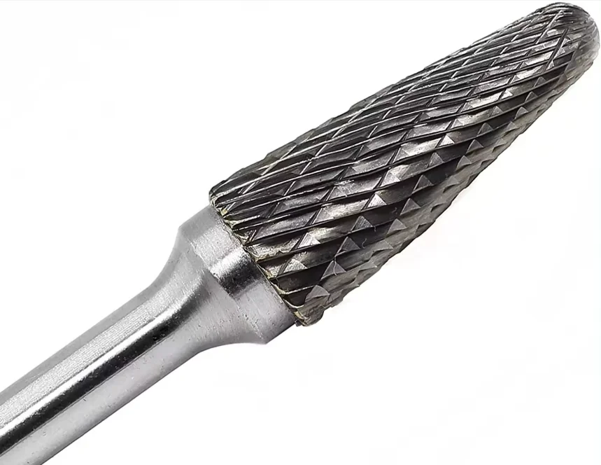 Type F Alloy Rotary File Tungsten Steel Milling Cutter Metal Electric Grinding Head Rotary Foil Electric File Head