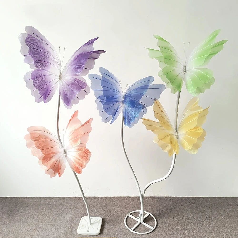 Decorations Butterfly Artificial Organza Butterfly Wedding Home Decoration