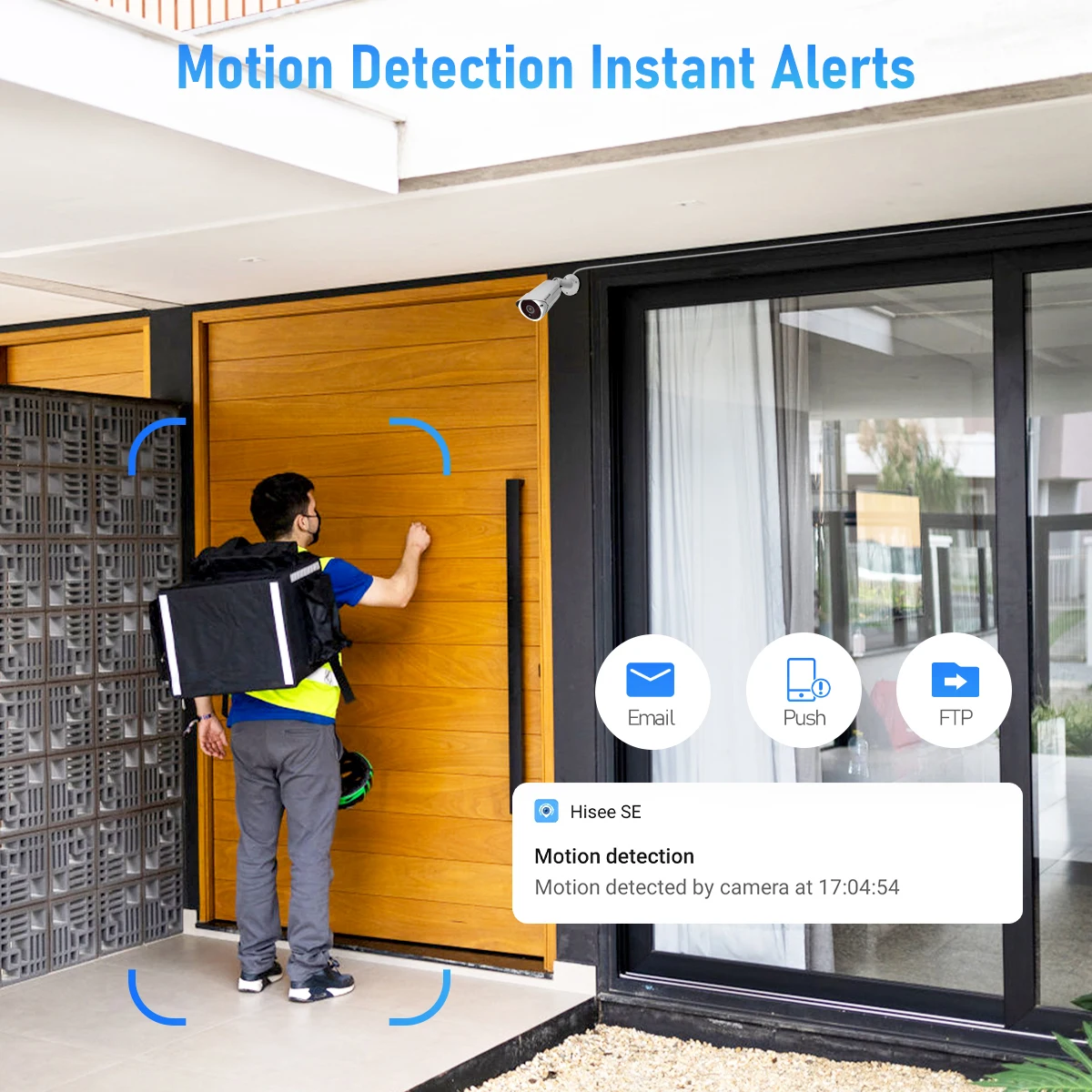 Камера видеонаблюдения JideTech H.265, 5 Мп