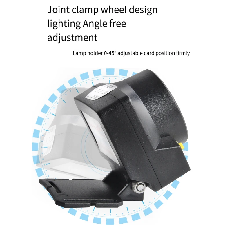 LED head flashlight super bright dc charging portable outdoor camping night fishing abs headlamp