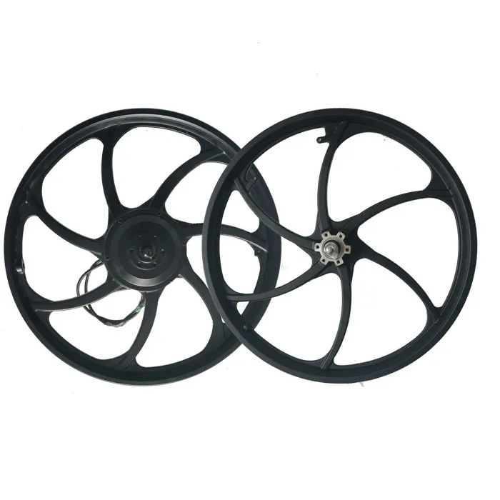 48v 500w Hub Motor 36V 48V 350W DC Brushless Gear 20 Inch Bicycle Hub Motor With Front Wheels for Electric Disc Bike