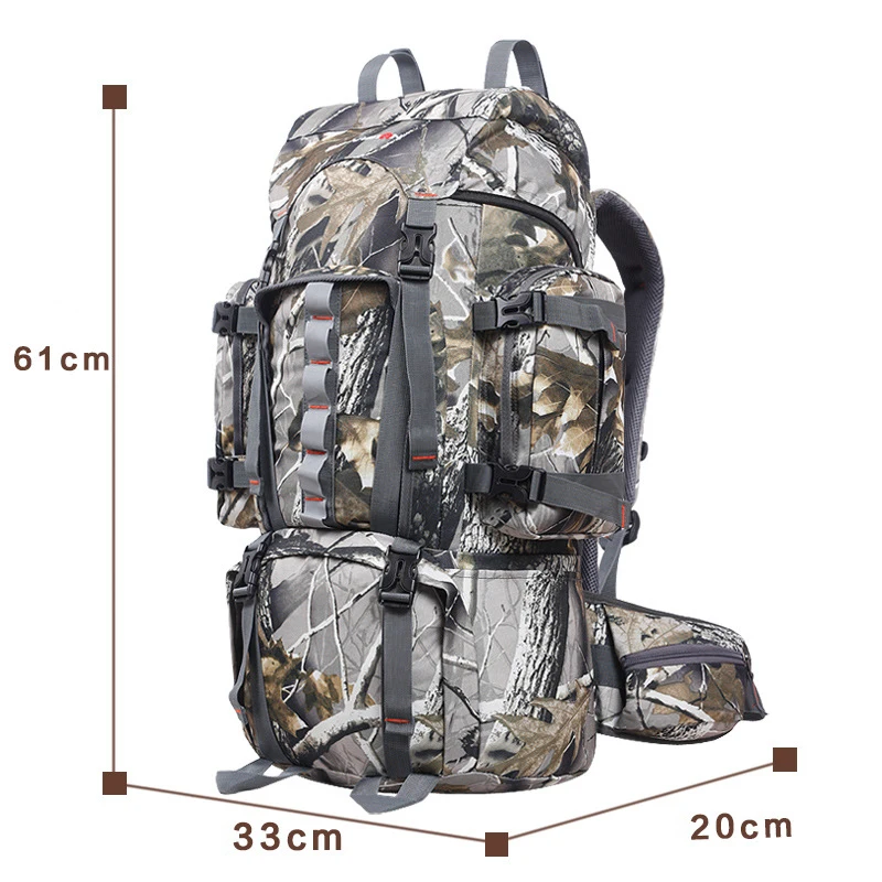 Running Tactical Hiking Backpack Bag for Men Customized Travel Trekking Outdoor Expandable Waterproof