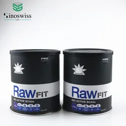 Wholesale Factory Round Cardboard Packaging Empty Coffee Cans Whey Protein Composite Can