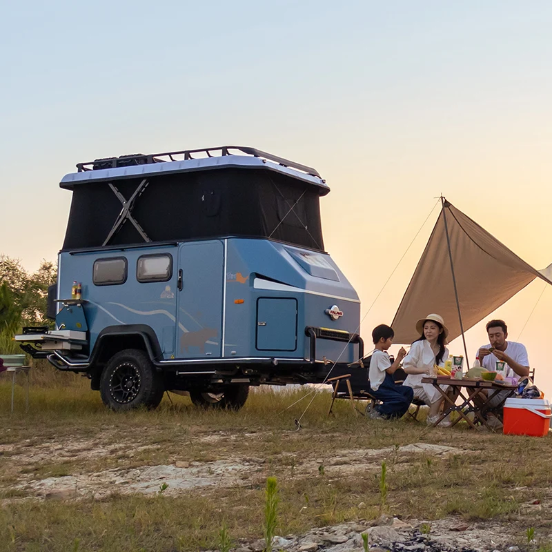 Favourite Versatility Independent Suspension Camper Trailer 4X4 Off-Road Small Trailer Mini Off-Road Camper for 4 Person