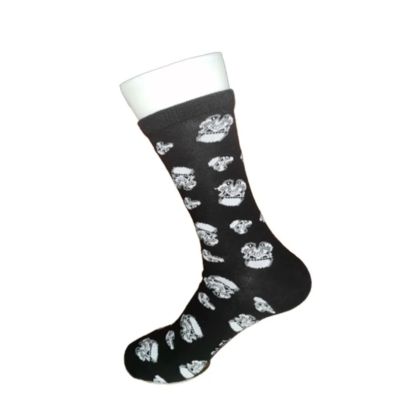Custom Design Embroidered Logo Knit Warm Socks Men Socks Custom Logo