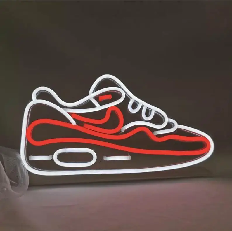  Прямая поставка зеленый башмак Nike Air Max Nature светодиодный неоновый Световой