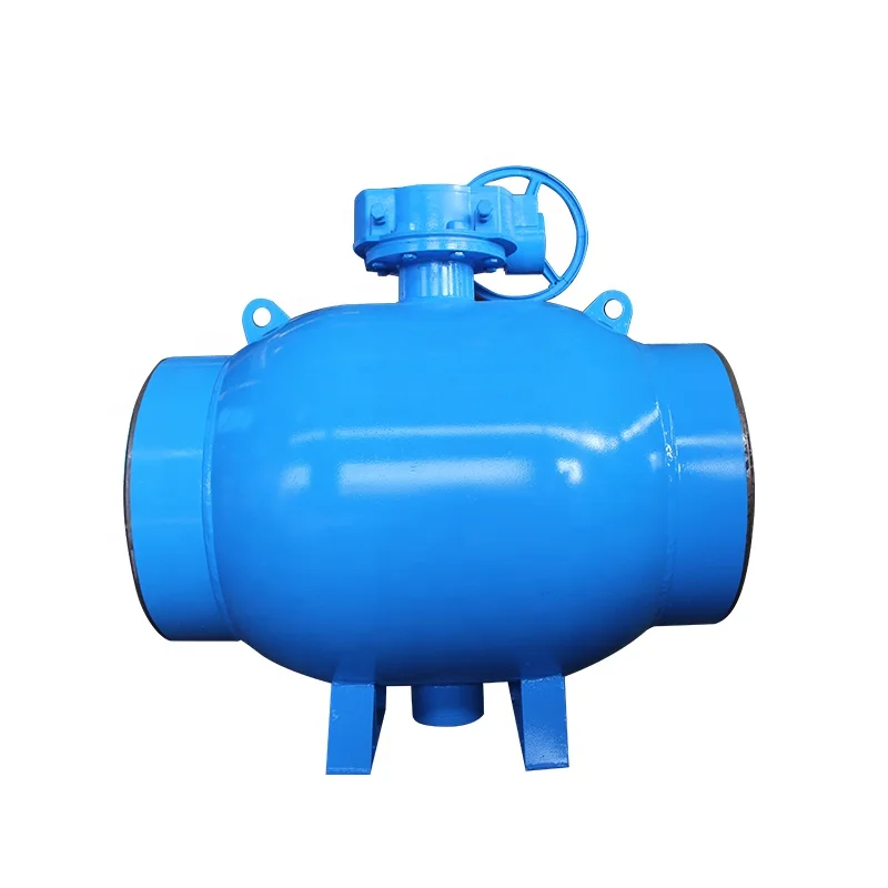 All-through welding ball valve turbine welding ball valve Q361F PN25 thermal special fixed ball valve DN700