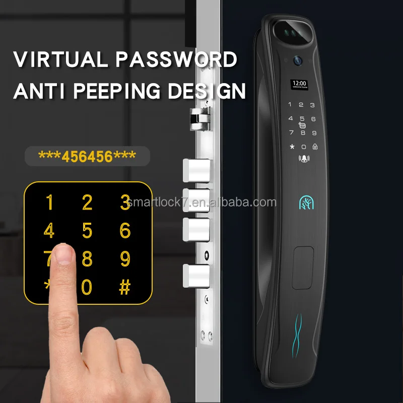 smart door lock with camera