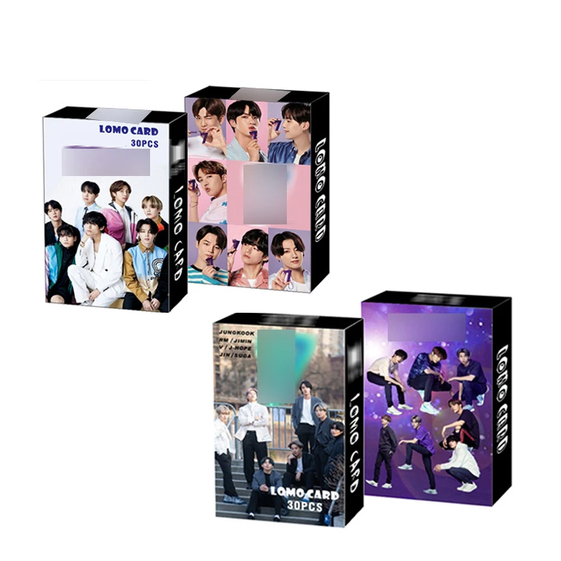 Bangtan Boys Wholesale Kpop 30pcs/box Bangtan Boys Break The Silence Vouge Photo Card Lomo Card