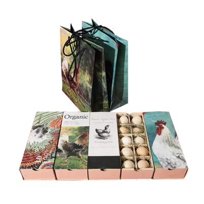 Изготовленные На Заказ картонные коробки для яиц подарочная упаковка с размерами