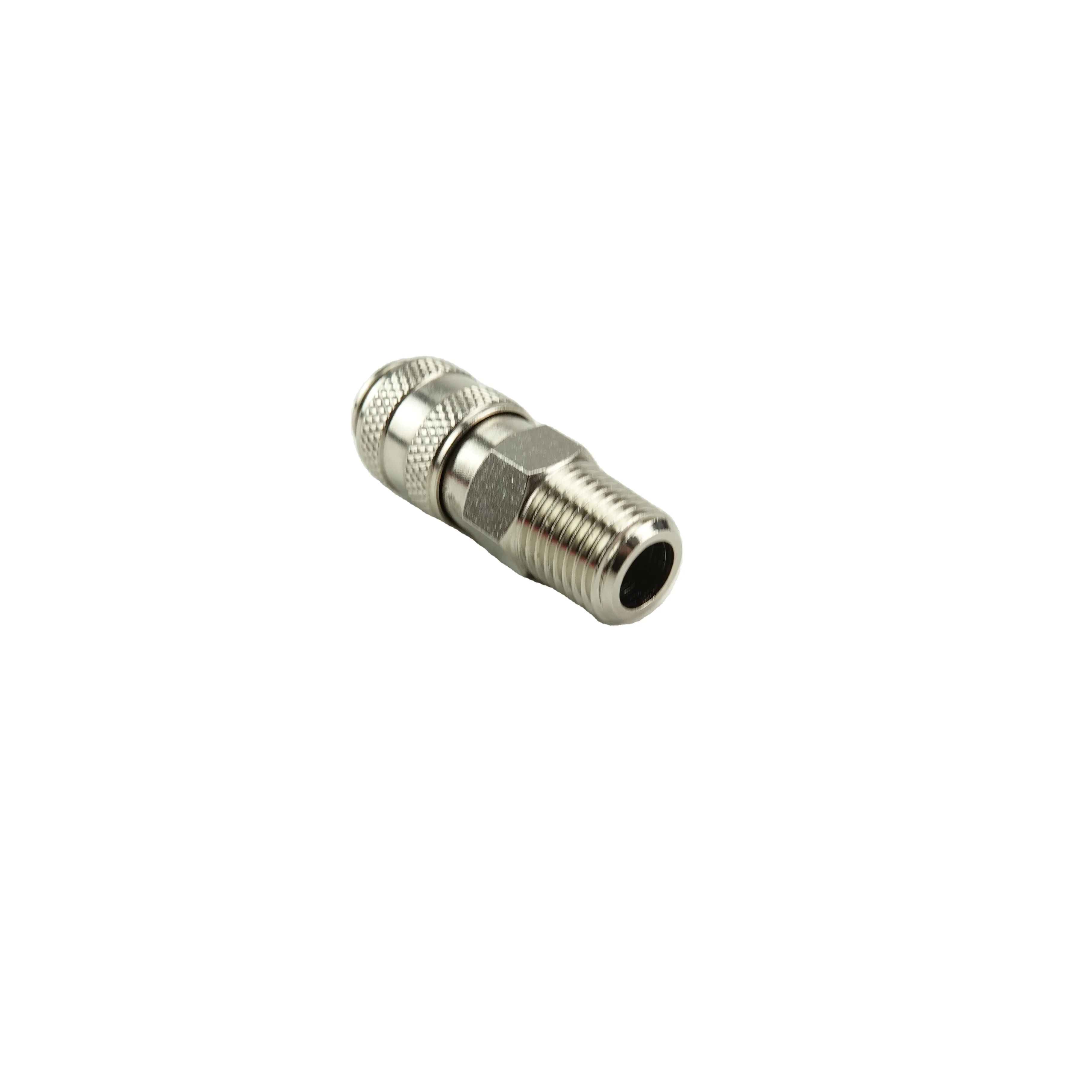 Mini Europe Type Air Coupler Connector Pneumatic Fitting Brass 6mm Parker Rectus type 21