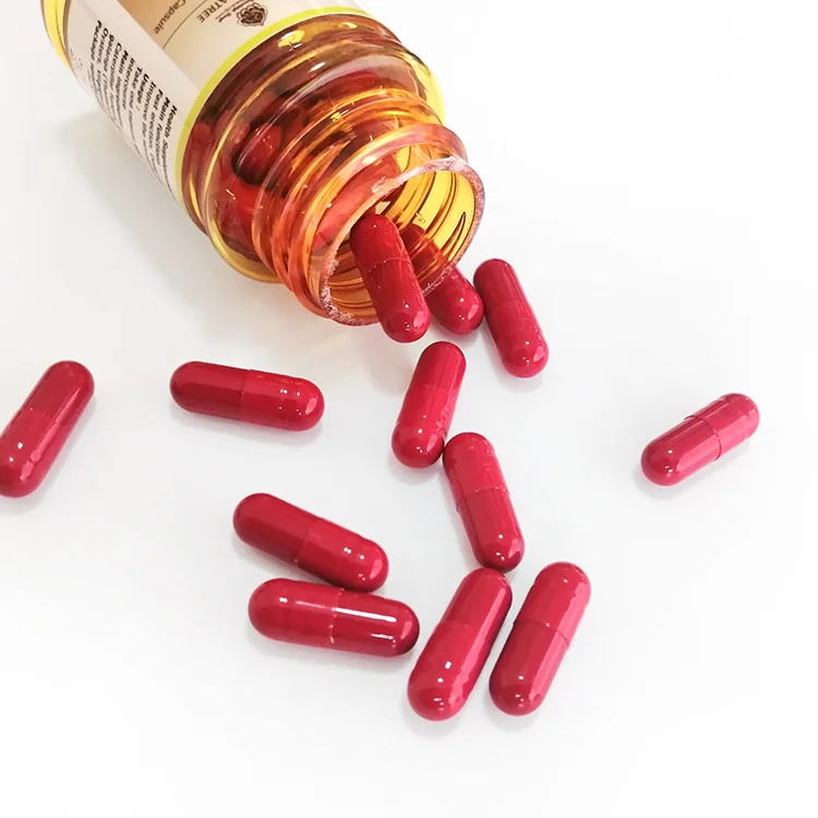 Male Pills with Horny Goat Tribulus Ginseng Yohimbe Bottle 30ct Private Label Healthcare Supplement