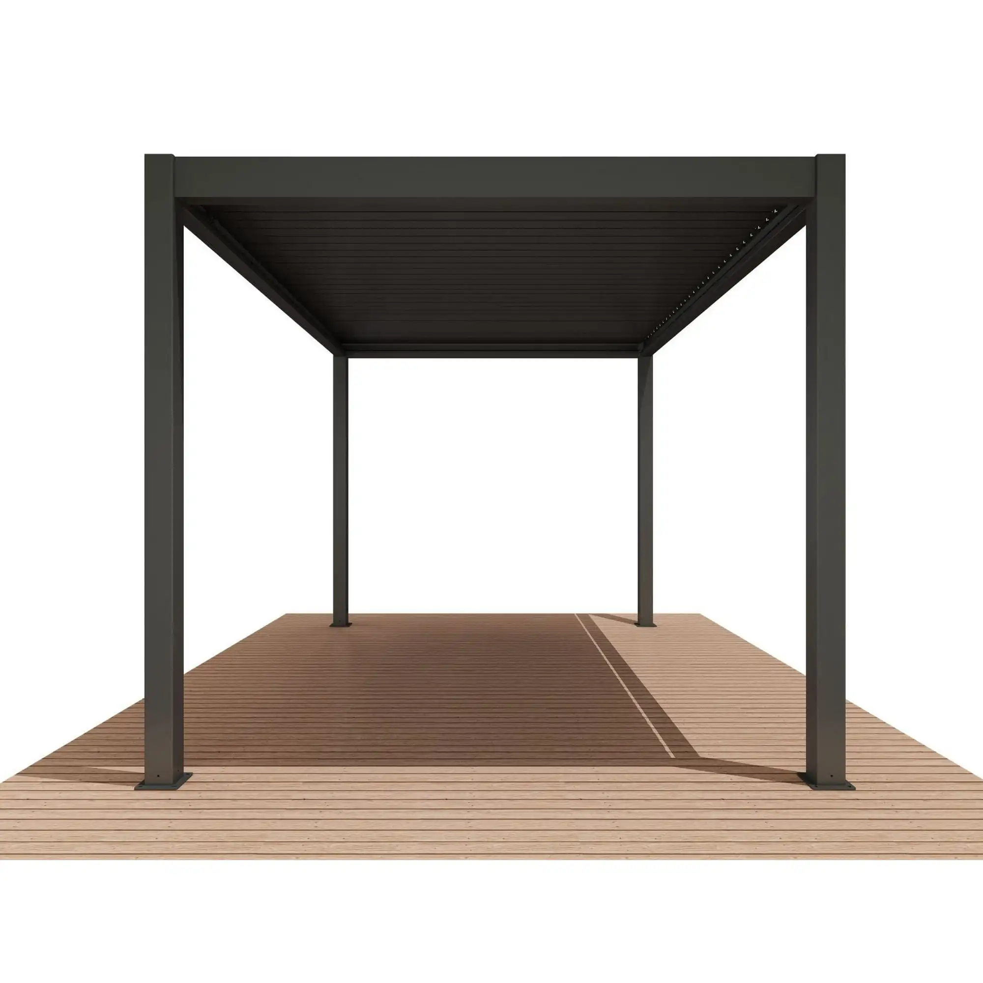 Wholesale Motorized Aluminum Pergola Gazebo Backyard Outdoor Louver Pavilion for Garden