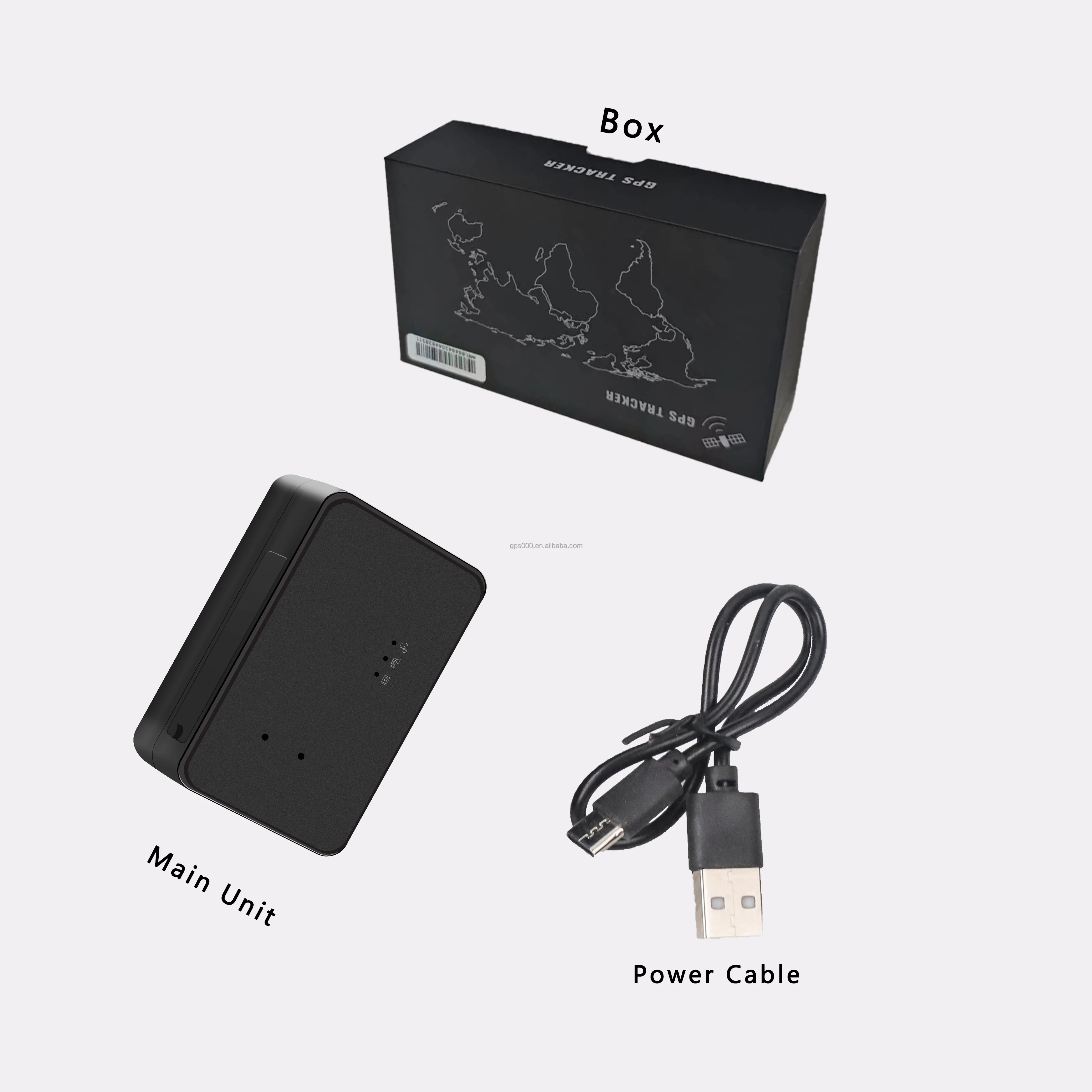 Wireless GPS tracker that can be used in Africa. Supports type-c charging and recycling. Strong magnet adsorption GPS tracker