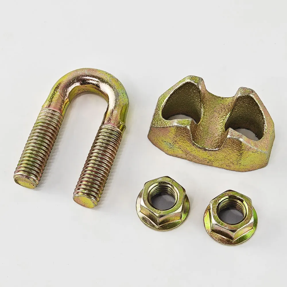 Drop Forged Galvanized DIN 1142 Wire Rope Clips for Lifting