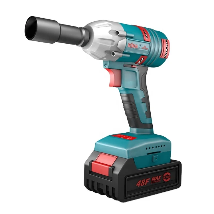 Boda industrial 320N.m impact gun high torque rechargeable lithium battery brushless cordless electric impact wrench