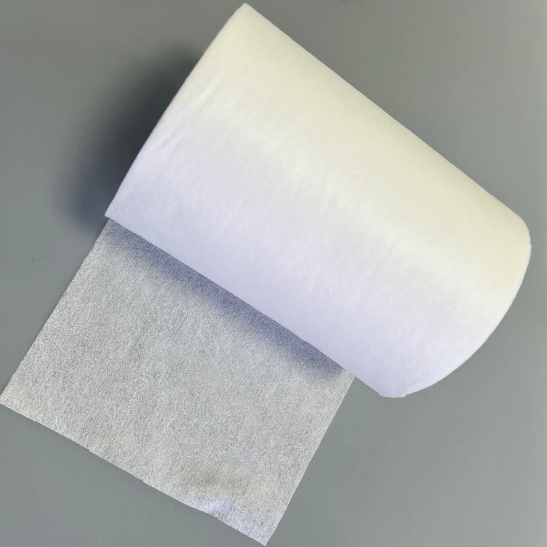 eSUN Make 100% PLA Spunlace Nonwoven Fabric for Dry and Wet Wipes