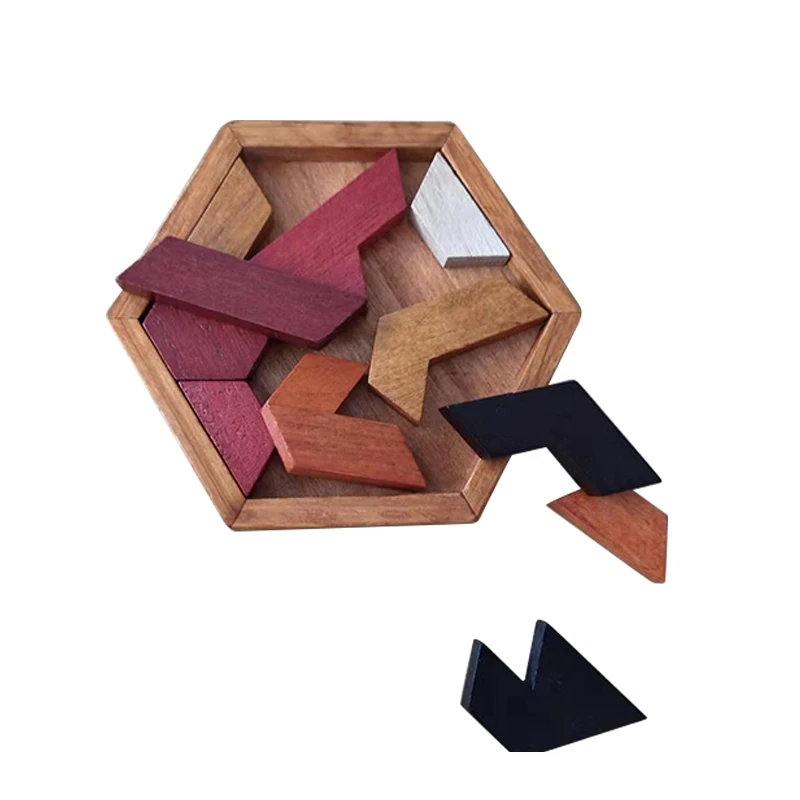 
Classical Educational Enhance Intelligence Children Wooden Puzzle 