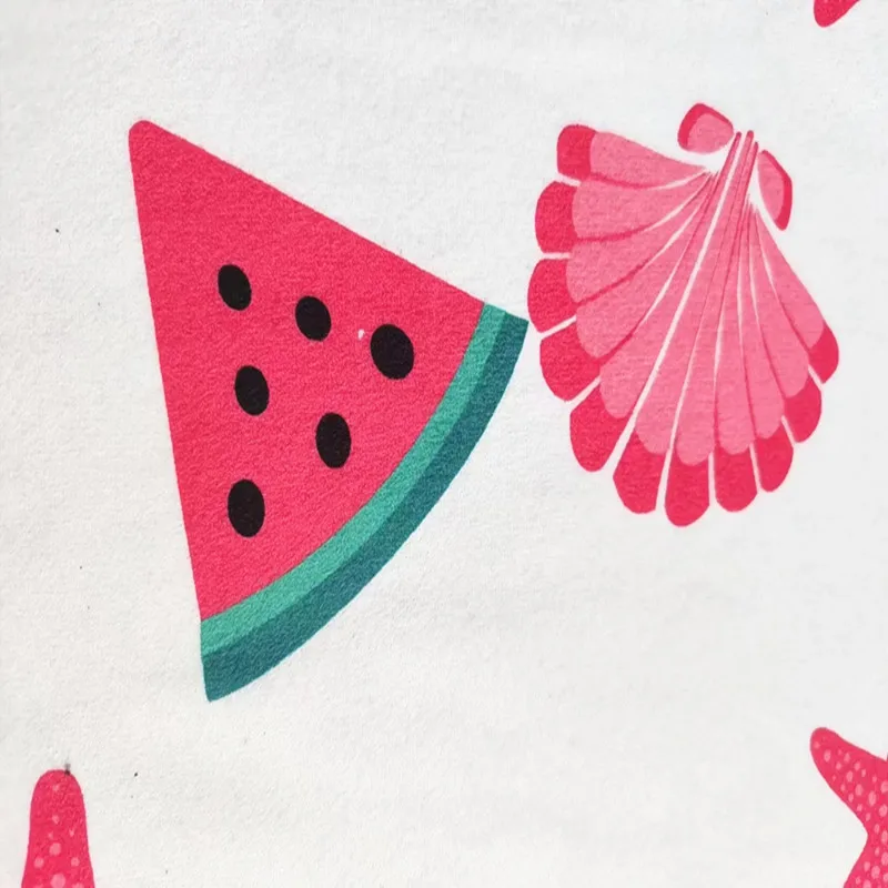 Free Design Custom Beachtowel Beach Towel With Logo Custom Print Fast Shipping Summer Large Microfiber Beach Towel Microfiber