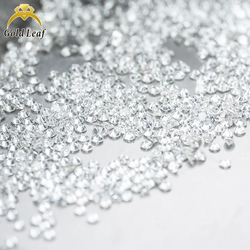 Goldleaf 100% Natural Loose Diamond Stone GH Color SI VS Clarity 0.6-1.2mm Melee Real Diamond for Diamond Jewelry