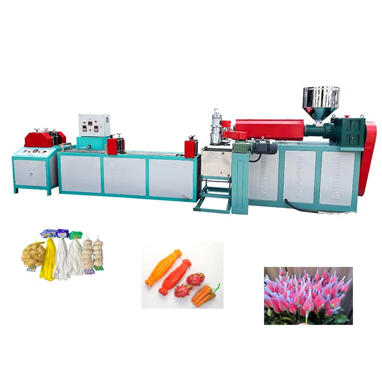 Super Market Bath Ball/Egg/Fruit/Vegetable/Garlic Net Making Machine