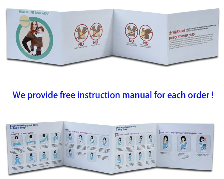 Amazon hot selling baby wrap with CPC, CE, OEKO-TEX100 certifications