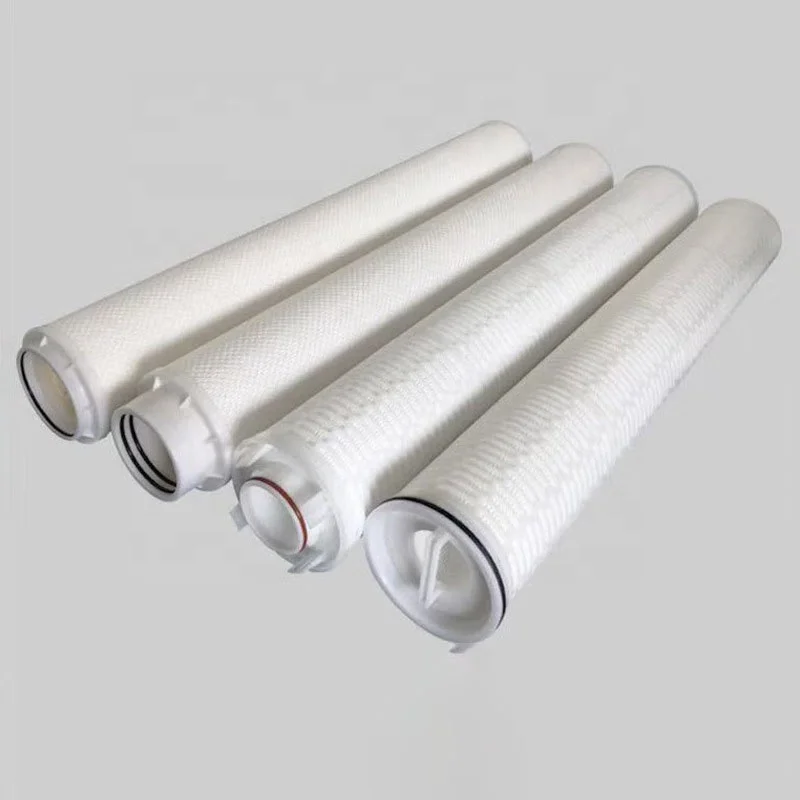 4.5 micron 40 inch water pleated high flow filter cartridge