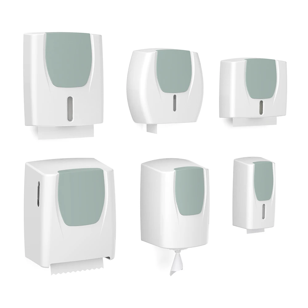 Multifolded Wall Mounted Automatic Hand Towel Dispenser PP Paper tissue dispenser For Bathroom kitchen