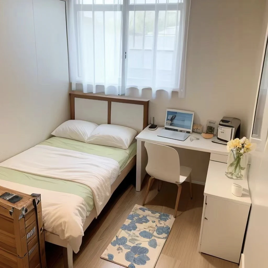 Modern White Ready-to-Live Flat Pack Hotel Apartment Folded Container Home with Roof Tiles for Shop Use on Sale