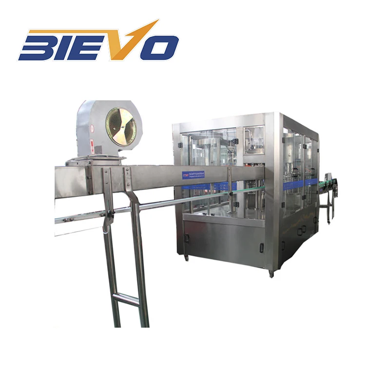 PET or glass bottle automatic water filling machine/line